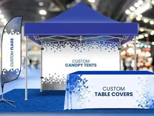 Pag-install ng mga tolda ng eksibisyon