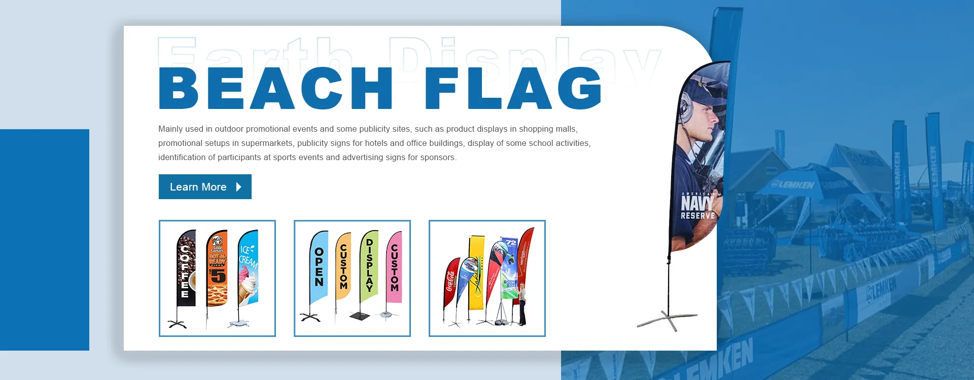 Tagapagtustos ng Beach Flag