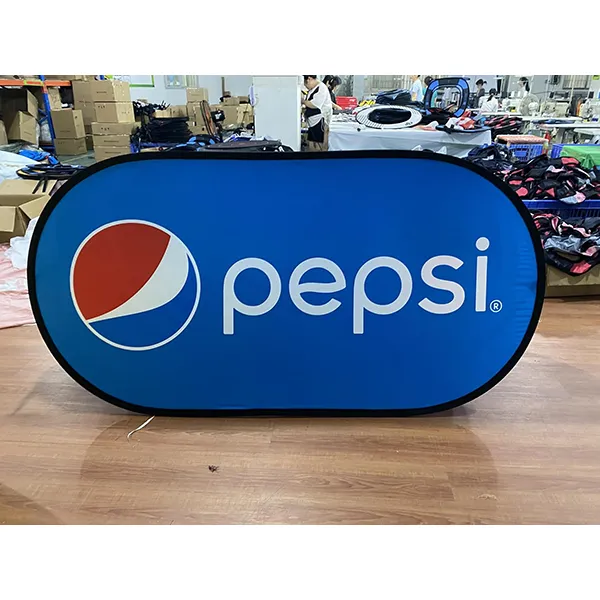 Horizontal Pop Up Banner